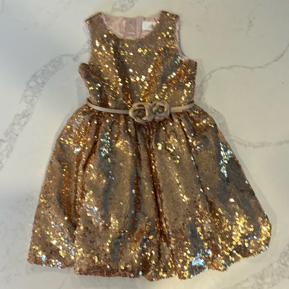 Gold Sequin Dress from Disney Princess Collection